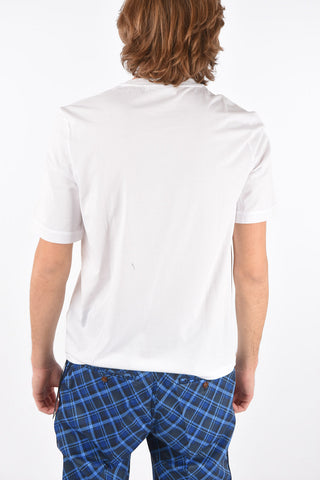 t-shirt slim fit con stampa sugar sul fronte