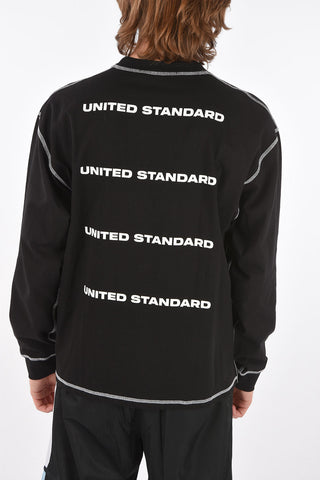 t-shirt CARD HOLDER LS a manica lunga con stampa sul dietro