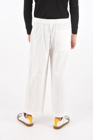 Jacquard Cotton PYJAMA Cropped Pants