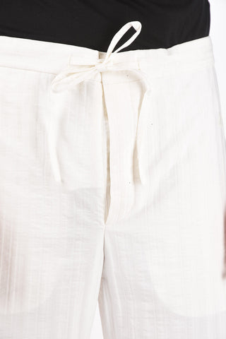 Jacquard Cotton PYJAMA Cropped Pants