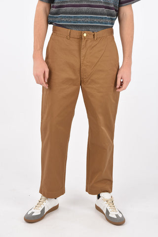 EYE MAN CARHARTT 4 pockets chinos pants with breast pocket and back martingale