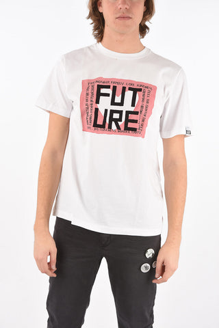 front future printed ADAMO crew-neck t-shirt