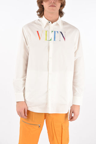 Snap Button VLTN RAINBOW Overshirt