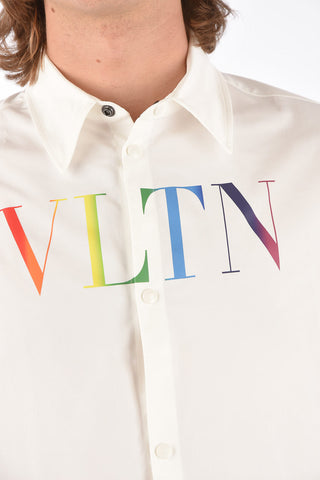 Snap Button VLTN RAINBOW Overshirt