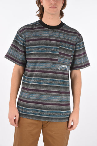 crew-neck t-shirt with breast pocket