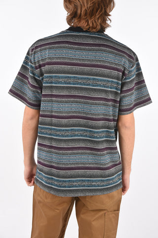 crew-neck t-shirt with breast pocket