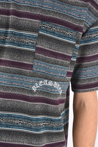 crew-neck t-shirt with breast pocket