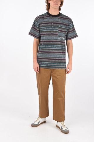 crew-neck t-shirt with breast pocket