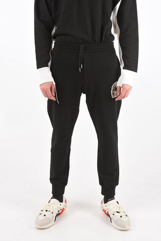 Cotton SKULL Patch Joggers