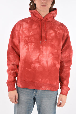 shaded effect sweatshirt with hood