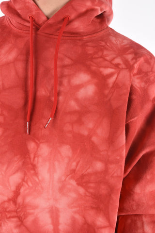 shaded effect sweatshirt with hood