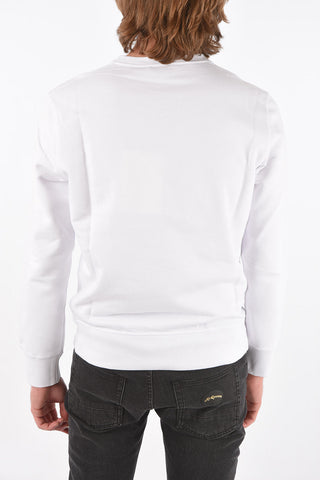 Crew Neck SKULL Embroidered Sweatshirt
