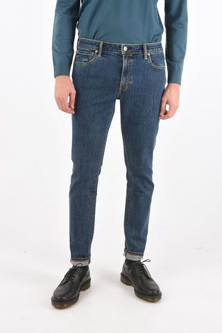 Mid-Rise SKINNY FIT Dark Wash Denims