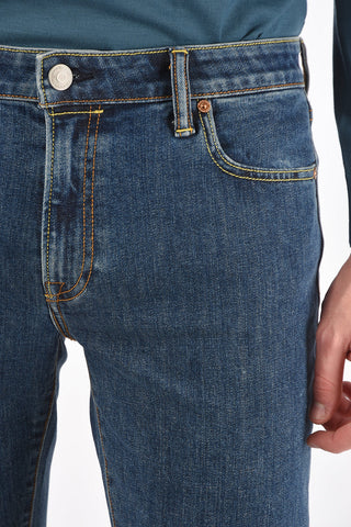 Mid-Rise SKINNY FIT Dark Wash Denims