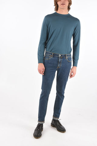 Mid-Rise SKINNY FIT Dark Wash Denims