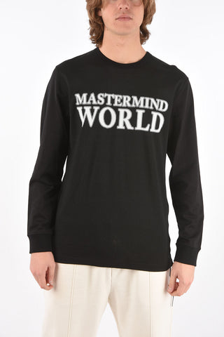 Crew Neck Printed Cotton T-Shirt