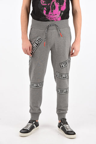 Rhinestone Embellished Sweatpants