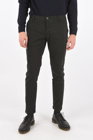 stretch cotton slim fit chinos pants