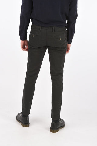 stretch cotton slim fit chinos pants