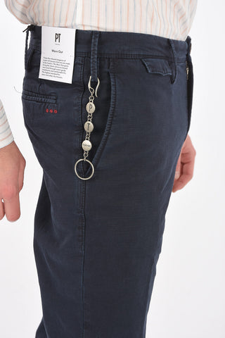 stretch cotton chinos pants