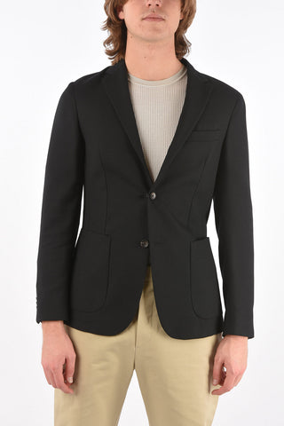 ZZEGNA Blazer Sfoderato SHIRT JACKET con Tasche a Toppa