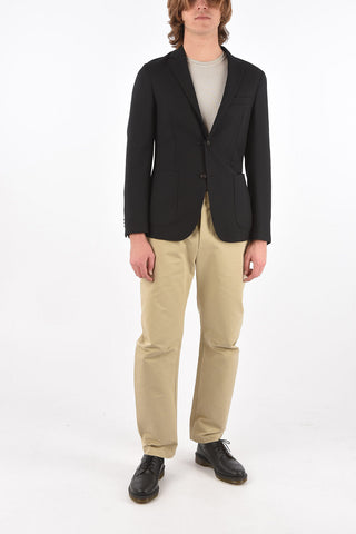 ZZEGNA Blazer Sfoderato SHIRT JACKET con Tasche a Toppa