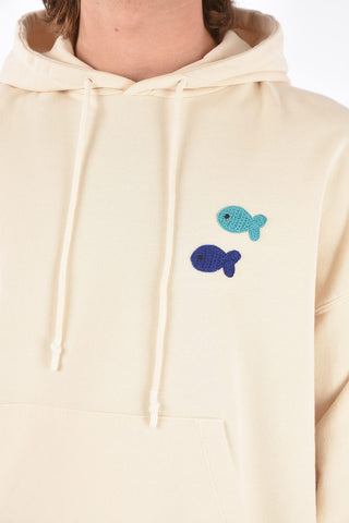 hooded DOUBLE FISH sweatshirt