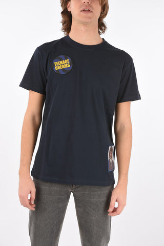 T-shirt girocollo TEENEGE DREAMS regular fit con toppe