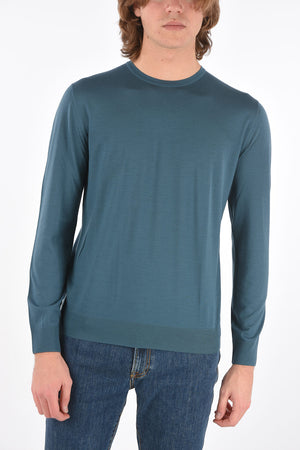 Crew Neck Extrafine Virgin Wool Sweater