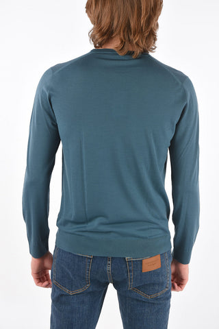 Crew Neck Extrafine Virgin Wool Sweater