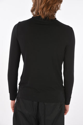 solid color Lightweight UNI SOUS turtleneck sweater
