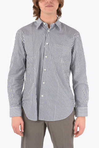 Glittery ADRIAN Shirt in Awning Stripe with Breast Pocket