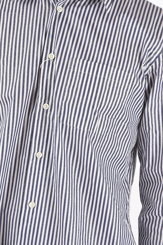 Glittery ADRIAN Shirt in Awning Stripe with Breast Pocket