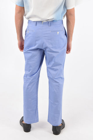 Pantaloni 4 Tasche in Cotone a 2 Pinces