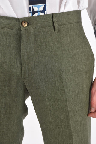 Linen Slim Fit Pants