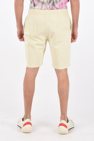 drawstring waist sweat shorts