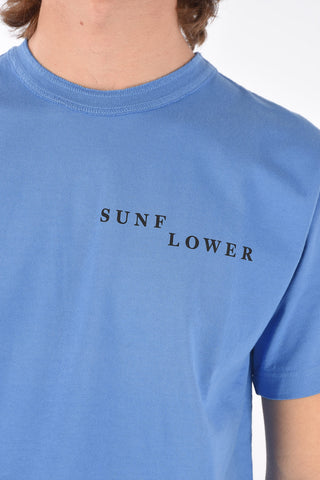 cotton LINE crew-neck t-shirt