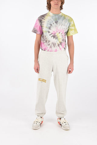 pantaloni jogger a 3 tasche con stampa logo