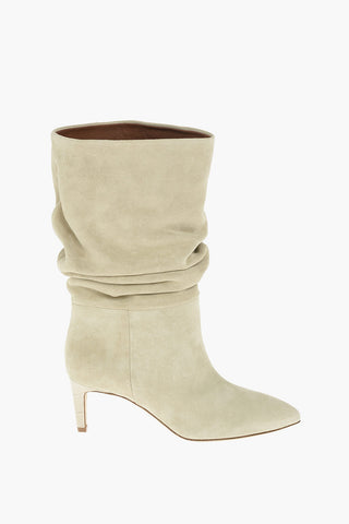 Calf SLOUCHY Suede Boots