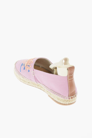 Printed Logo Canvas Espadrillas