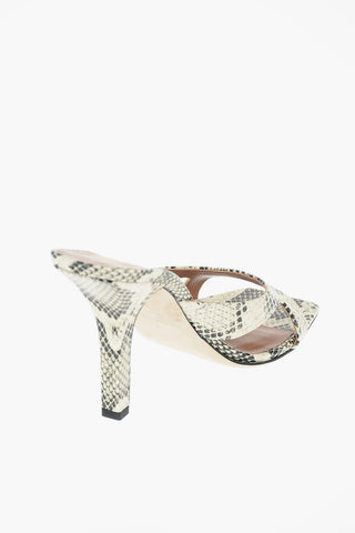 Mules KATE in Pelle Stampata