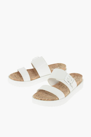 Slippers in Pelle BO con Suola in Sughero