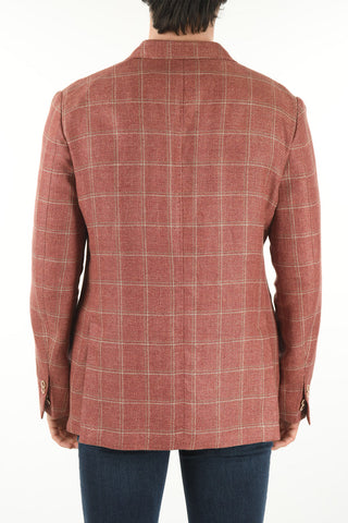 ID 2 Button IDENTITY Windowpane Check Blazer