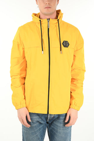 Nylon HEXAGONAL Windbreaker