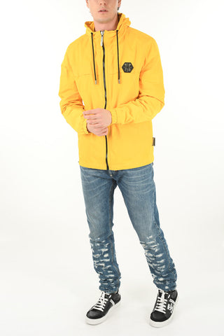 Nylon HEXAGONAL Windbreaker