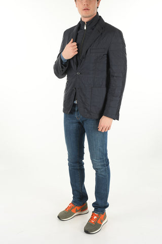 ID OUTDOOR Quilted Blazer with Patch Pocket