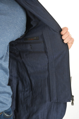 ID OUTDOOR Quilted Blazer with Patch Pocket