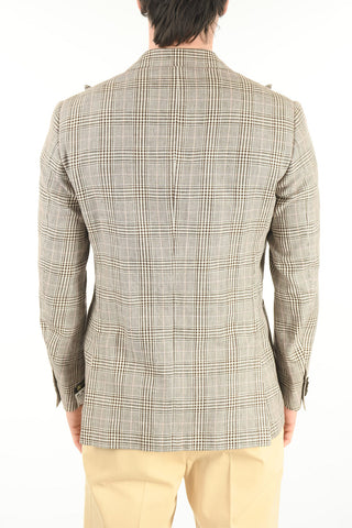 Double-breasted LEADER District Check Blazer