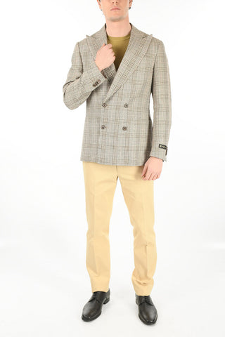 Double-breasted LEADER District Check Blazer