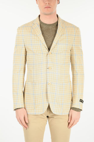 3 Button RESORT Tattersall Blazer